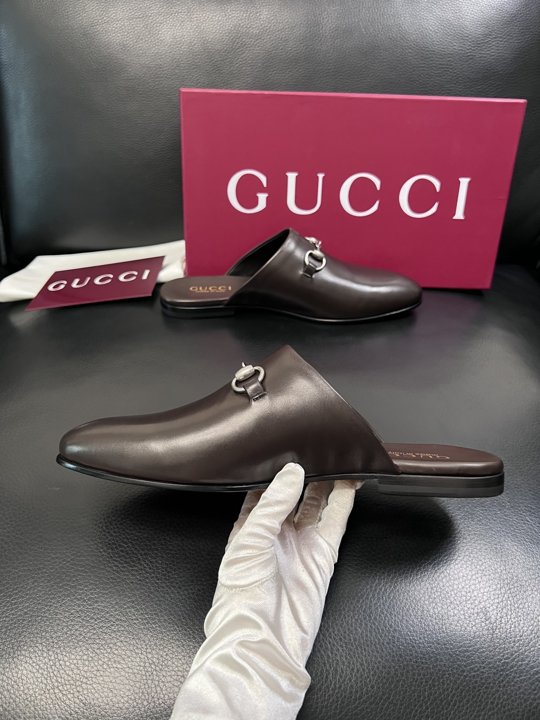 Gucci 高品质  顶级工艺品  古奇  皮鞋专柜新款原厂配置，意大利进口牛皮面料，进口牛皮内里垫，透