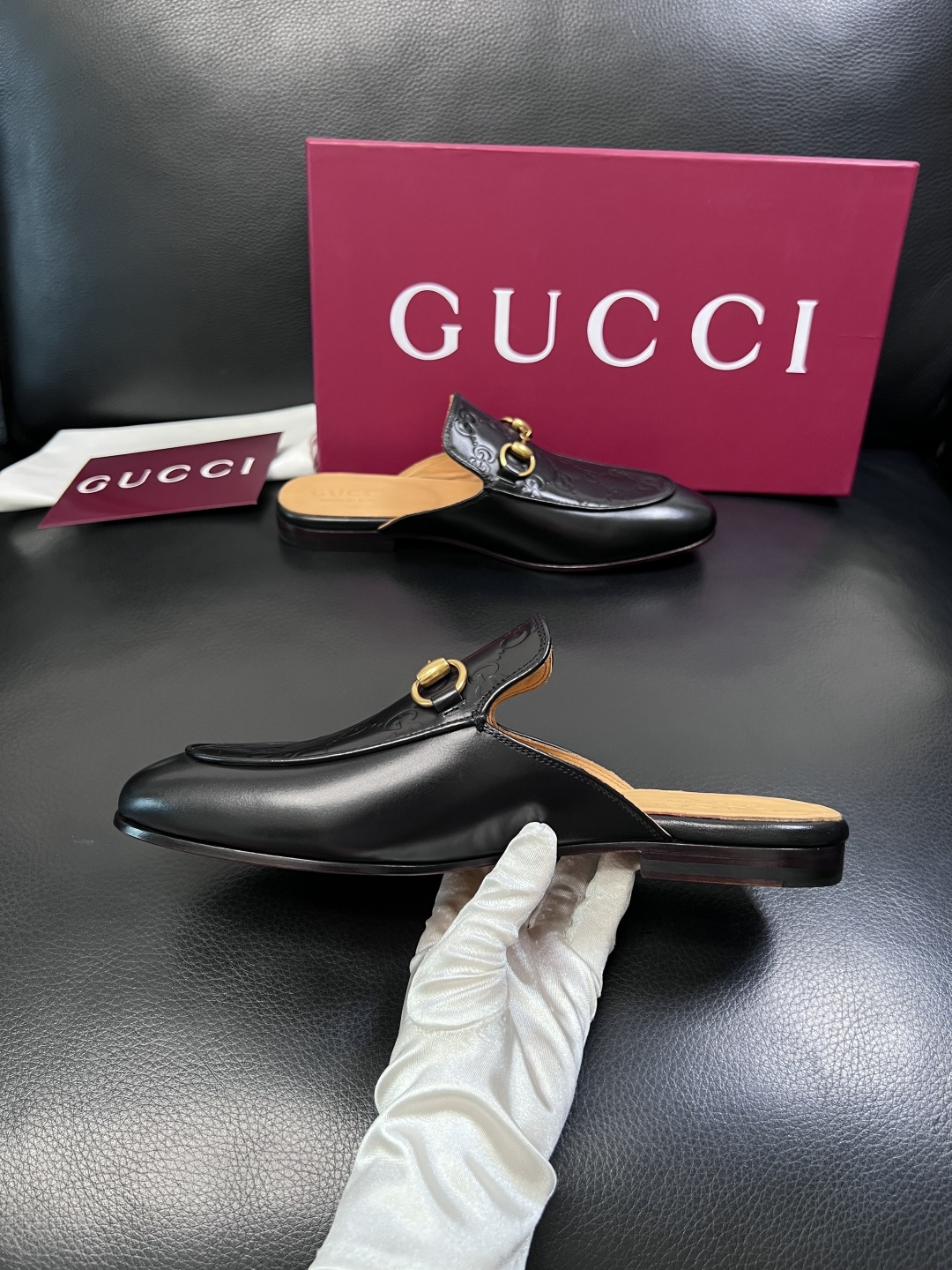 Gucci 高品质  顶级工艺品  古奇  皮鞋专柜新款原厂配置，意大利进口牛皮面料，进口牛皮内里垫，透