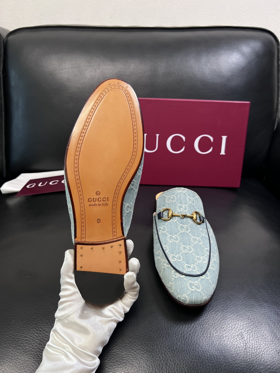 Gucci 高品质  顶级工艺品  古奇  皮鞋专柜新款原厂配置，意大利进口牛皮面料，进口牛皮内里垫，透