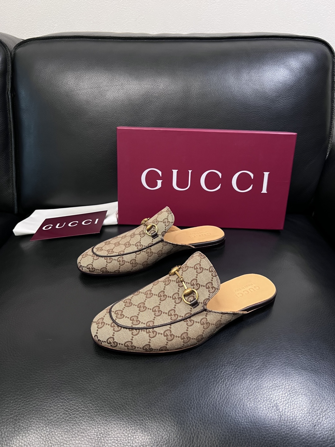 Gucci 高品质  顶级工艺品  古奇  皮鞋专柜新款原厂配置，意大利进口牛皮面料，进口牛皮内里垫，透