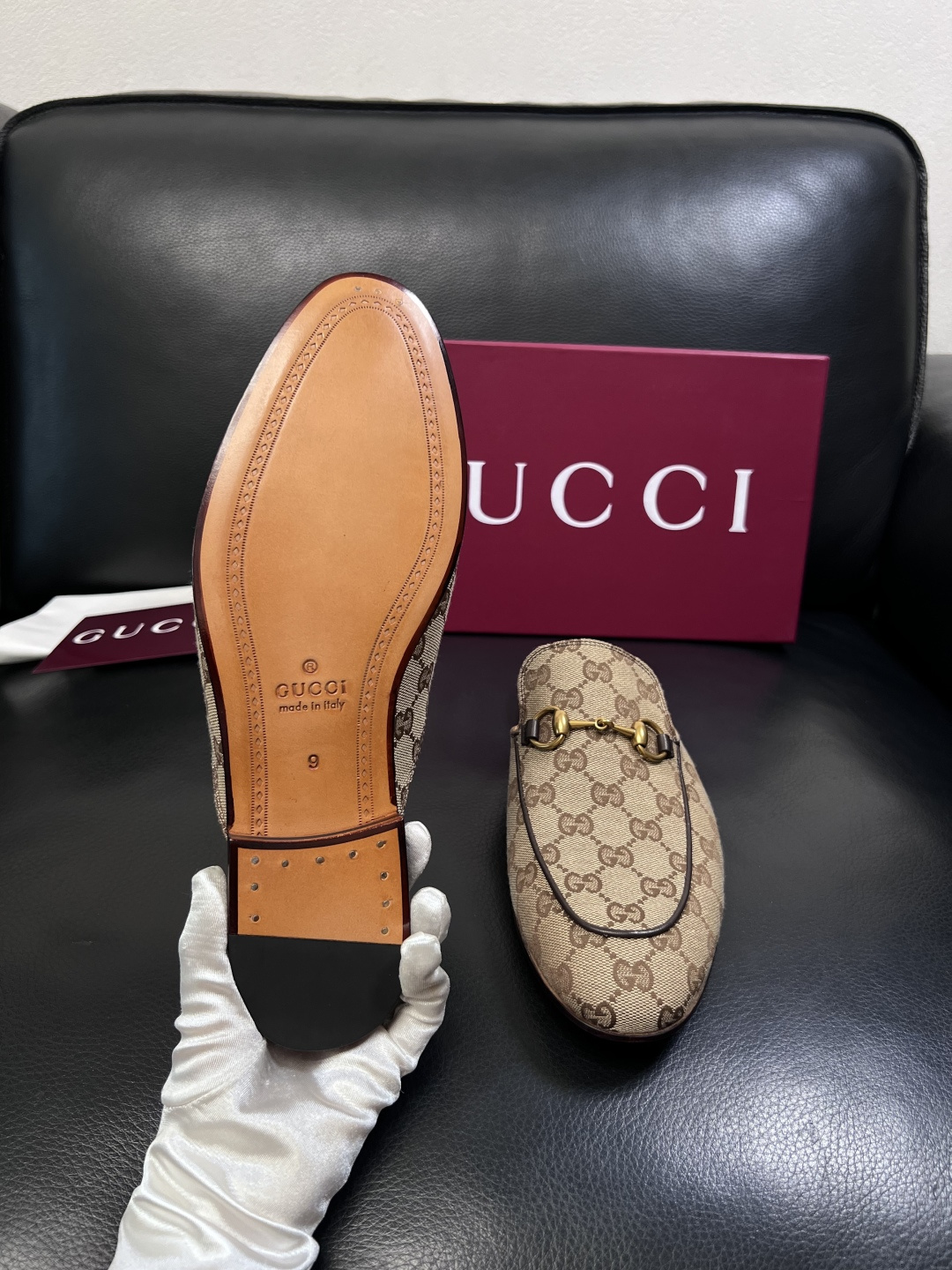 Gucci 高品质  顶级工艺品  古奇  皮鞋专柜新款原厂配置，意大利进口牛皮面料，进口牛皮内里垫，透