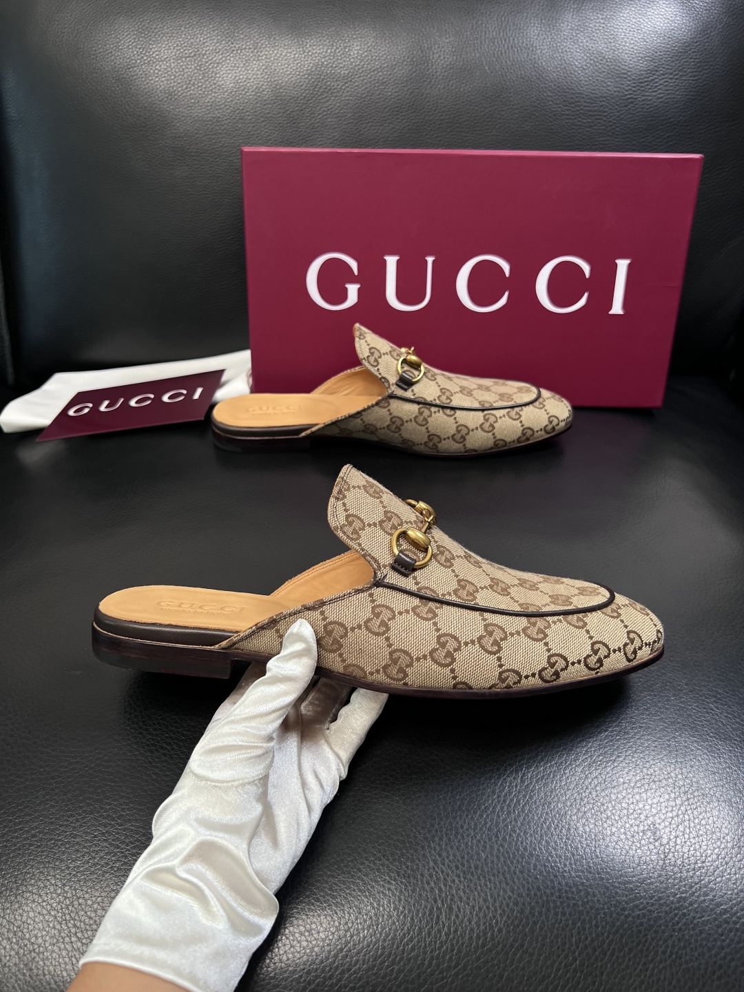 Gucci 高品质  顶级工艺品  古奇  皮鞋专柜新款原厂配置，意大利进口牛皮面料，进口牛皮内里垫，透