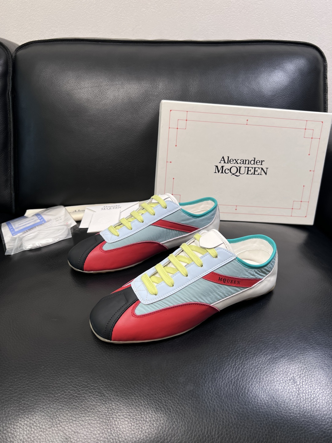Alexander McQueen  高品质  顶级工艺品  麦昆  专柜同步 原厂配置，意大利进口原版