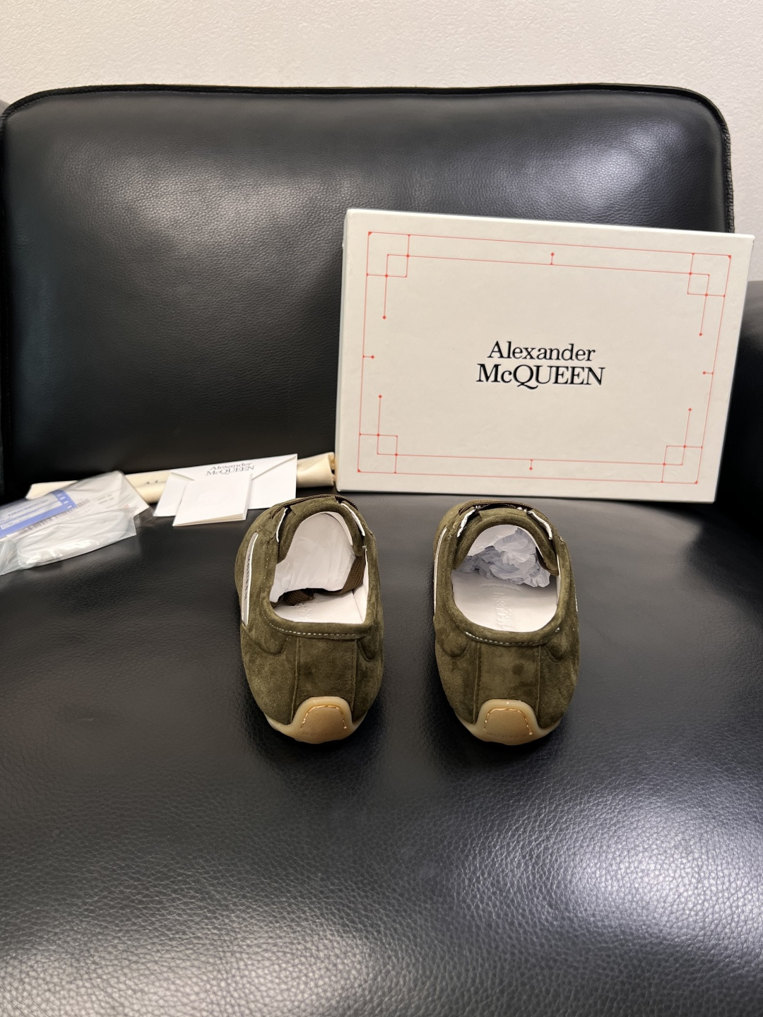 Alexander McQueen  高品质  顶级工艺品  麦昆  专柜同步 原厂配置，意大利进口原版
