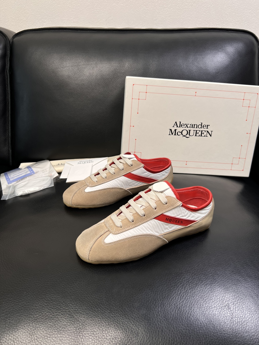Alexander McQueen  高品质  顶级工艺品  麦昆  专柜同步 原厂配置，意大利进口原版