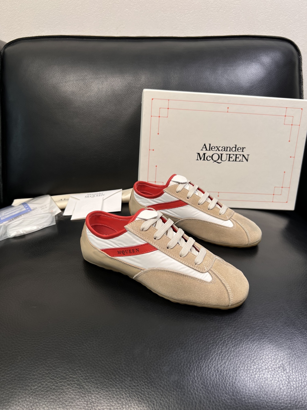 Alexander McQueen  高品质  顶级工艺品  麦昆  专柜同步 原厂配置，意大利进口原版