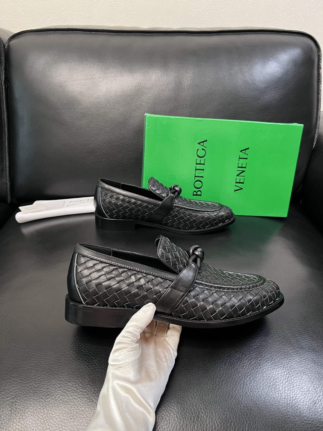 BOTTEGA  VENETA  顶级代购  葆蝶家 专柜同步，鞋面意大利进口编织牛皮面料，透气牛皮内里