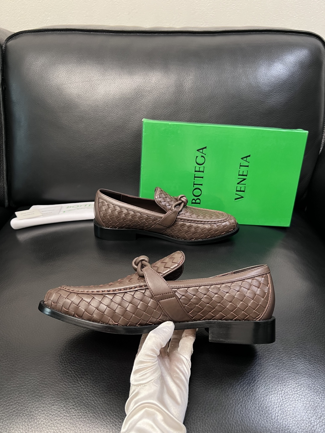 BOTTEGA  VENETA  顶级代购  葆蝶家 专柜同步，鞋面意大利进口编织牛皮面料，透气牛皮内里