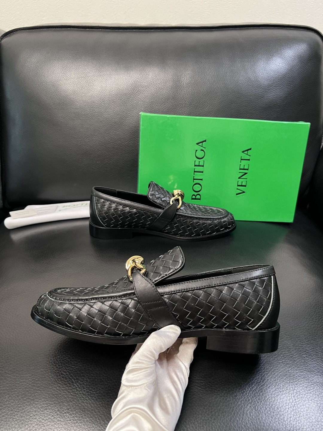 BOTTEGA  VENETA  顶级代购  葆蝶家 专柜同步，鞋面意大利进口编织牛皮面料，透气牛皮内里