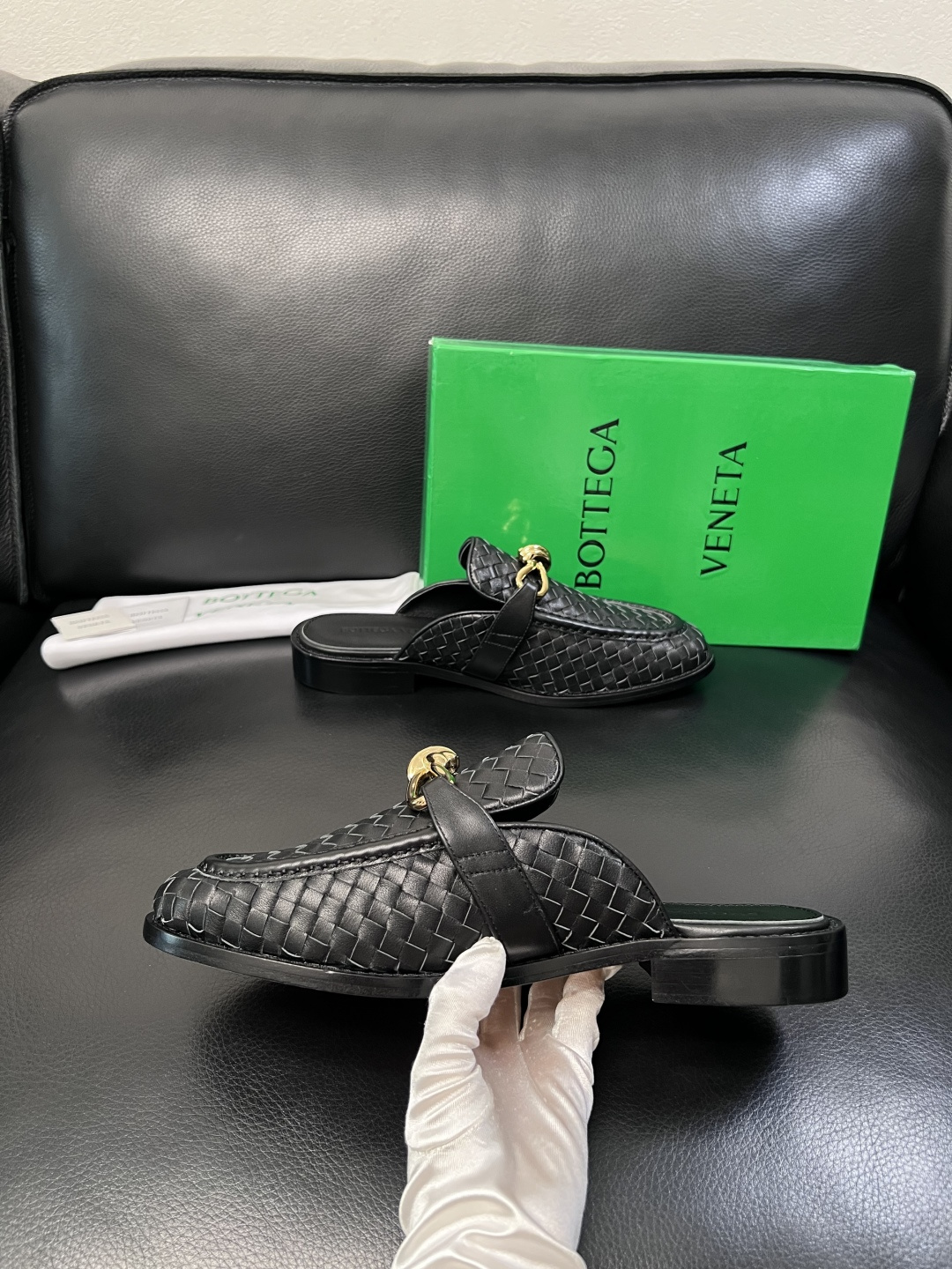 BOTTEGA  VENETA  顶级代购  葆蝶家 专柜同步，鞋面意大利进口编织牛皮面料，透气牛皮内里