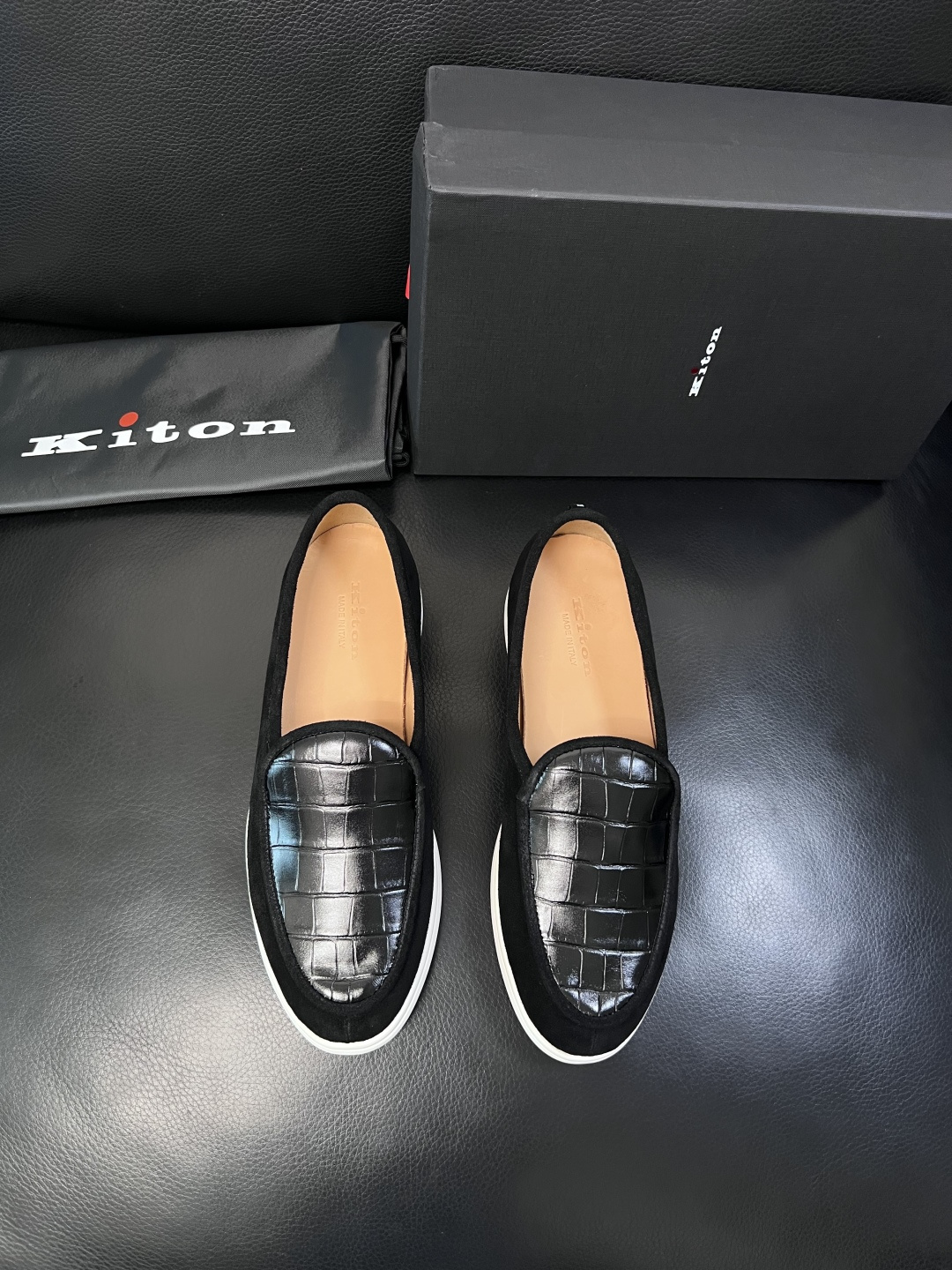 ⚠️只换码不退⚠️    kiton  高品质   顶级工艺品  专柜新品同步，鞋面意大利进口牛皮面料，