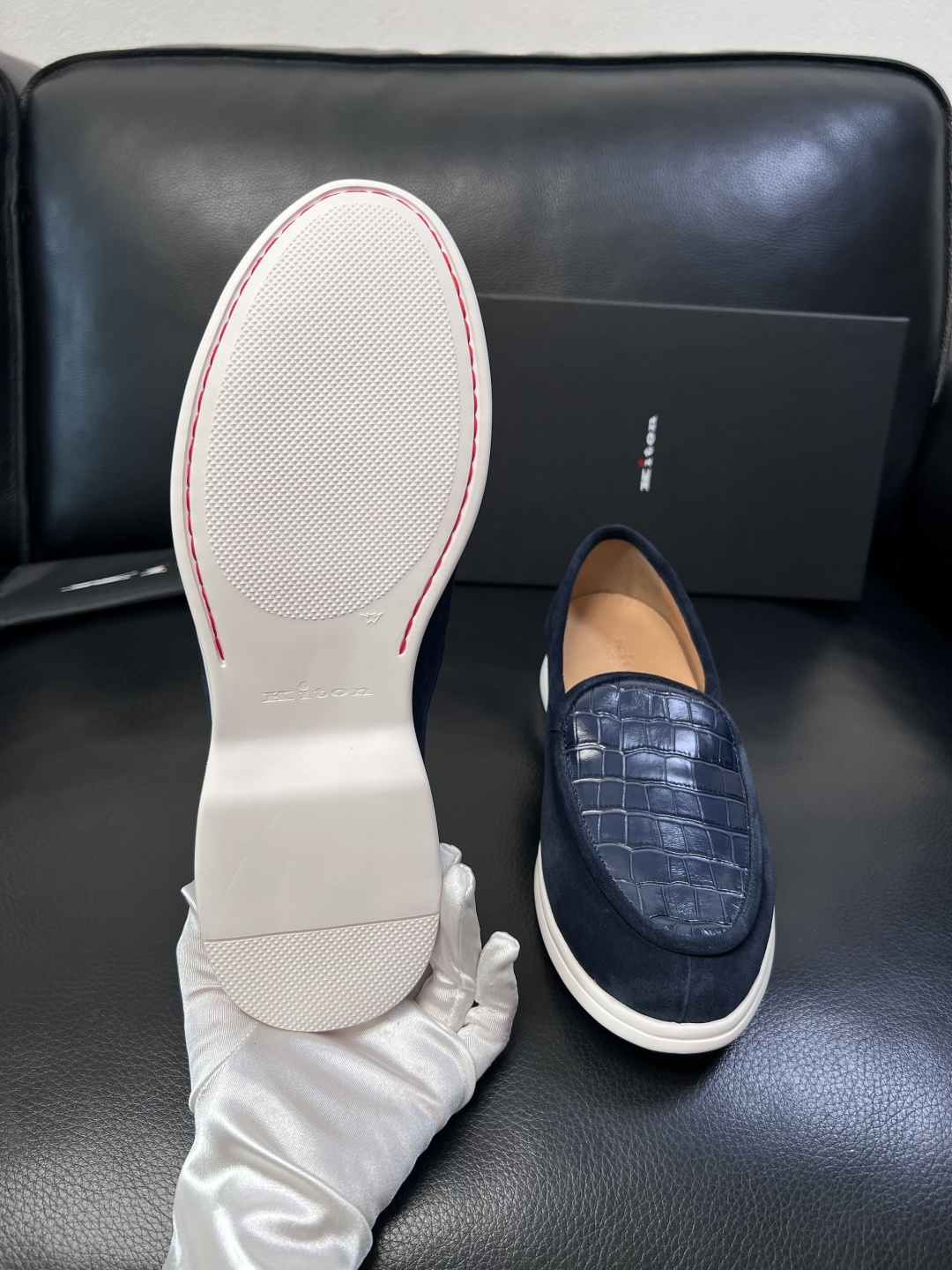 ⚠️只换码不退⚠️    kiton  高品质   顶级工艺品  专柜新品同步，鞋面意大利进口牛皮面料，
