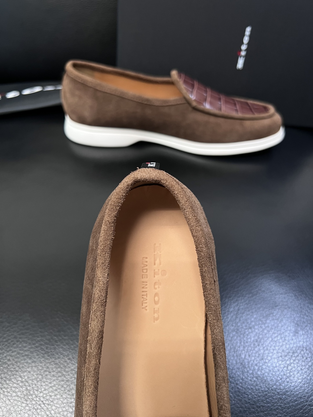 ⚠️只换码不退⚠️    kiton  高品质   顶级工艺品  专柜新品同步，鞋面意大利进口牛皮面料，