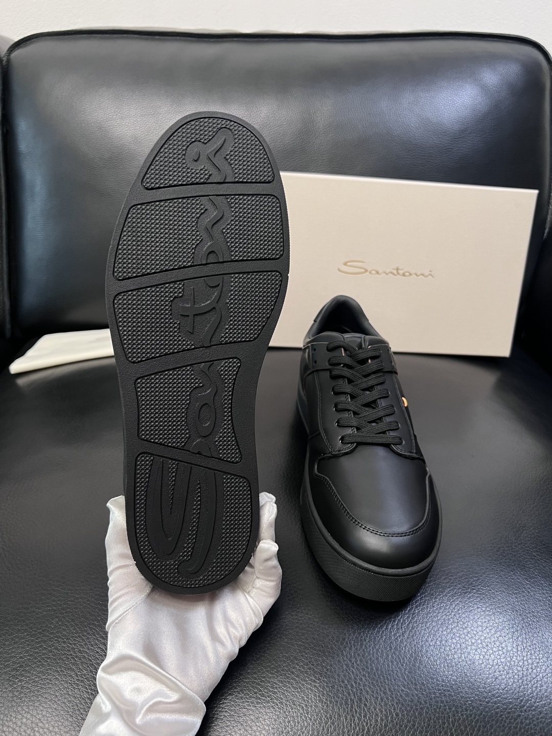 ⚠️只换码不退⚠️    Santoni  高品质  圣东尼   顶级工艺品  专柜新品同步，鞋面意大利