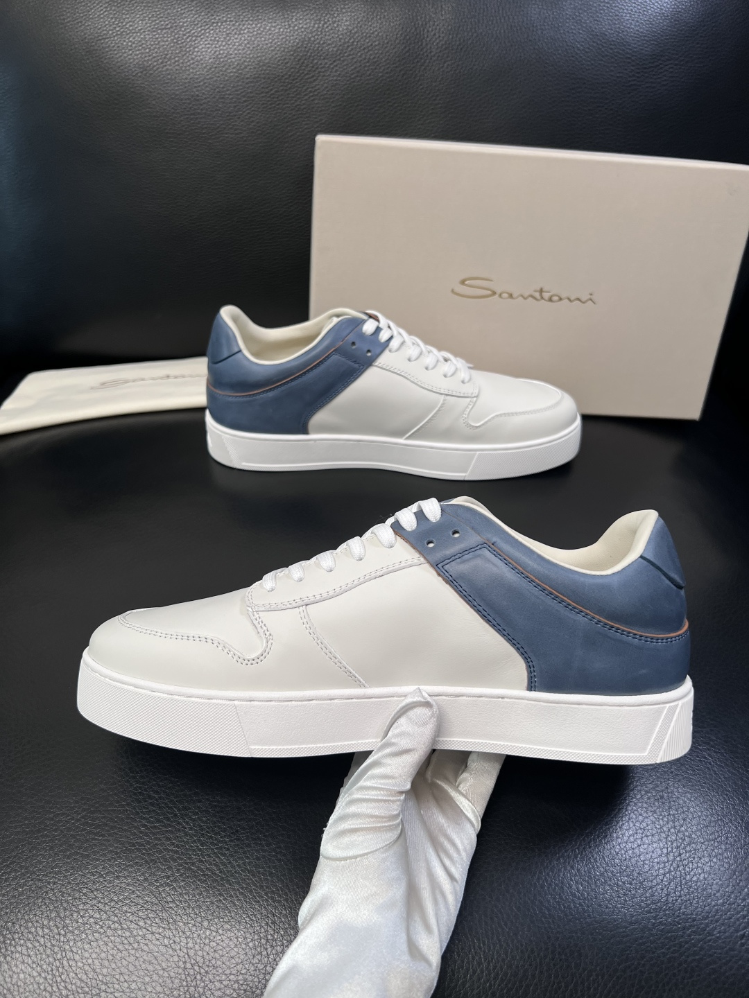 ⚠️只换码不退⚠️    Santoni  高品质  圣东尼   顶级工艺品  专柜新品同步，鞋面意大利