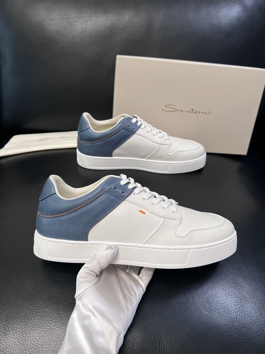 ⚠️只换码不退⚠️    Santoni  高品质  圣东尼   顶级工艺品  专柜新品同步，鞋面意大利