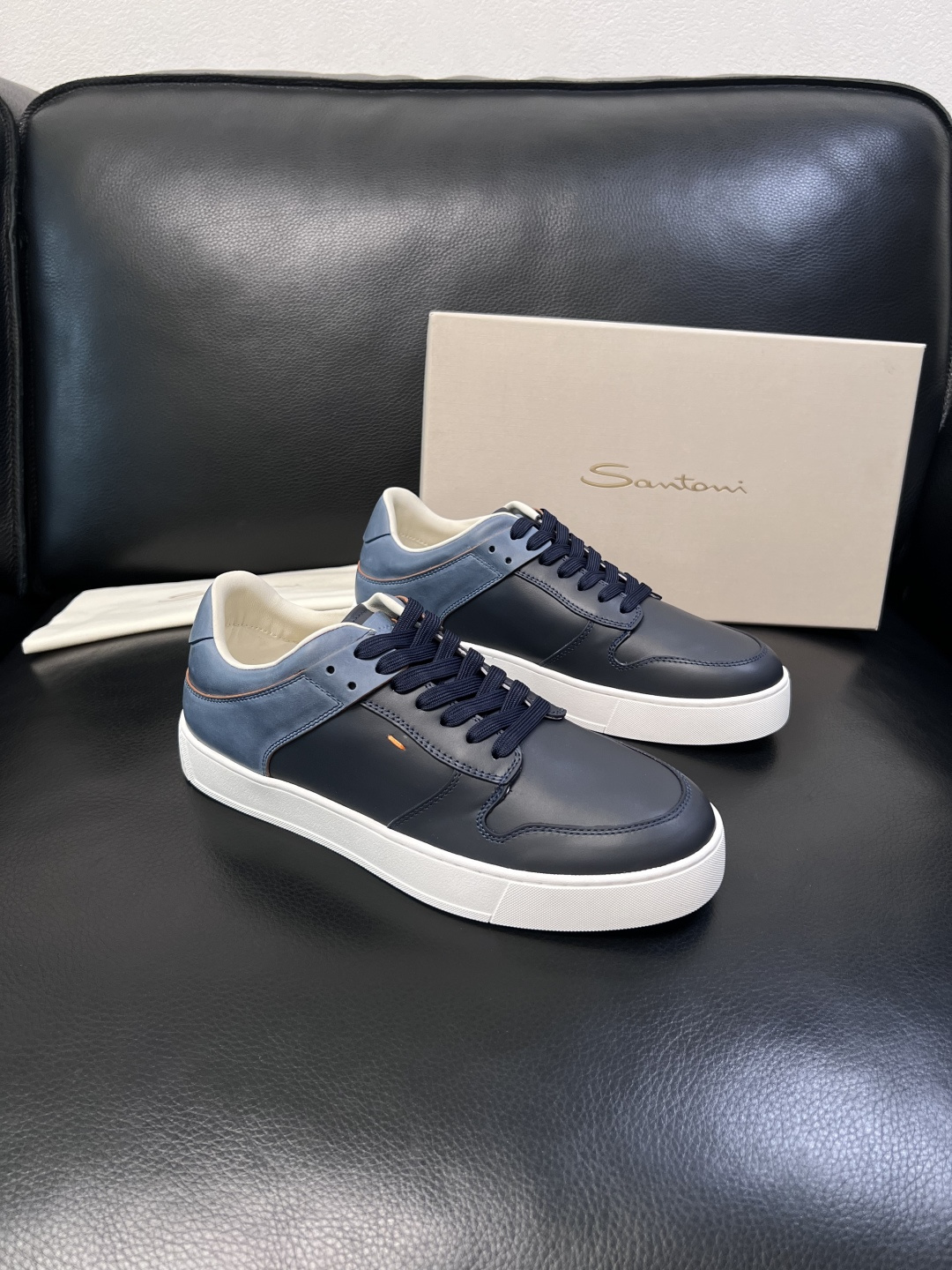 ⚠️只换码不退⚠️    Santoni  高品质  圣东尼   顶级工艺品  专柜新品同步，鞋面意大利