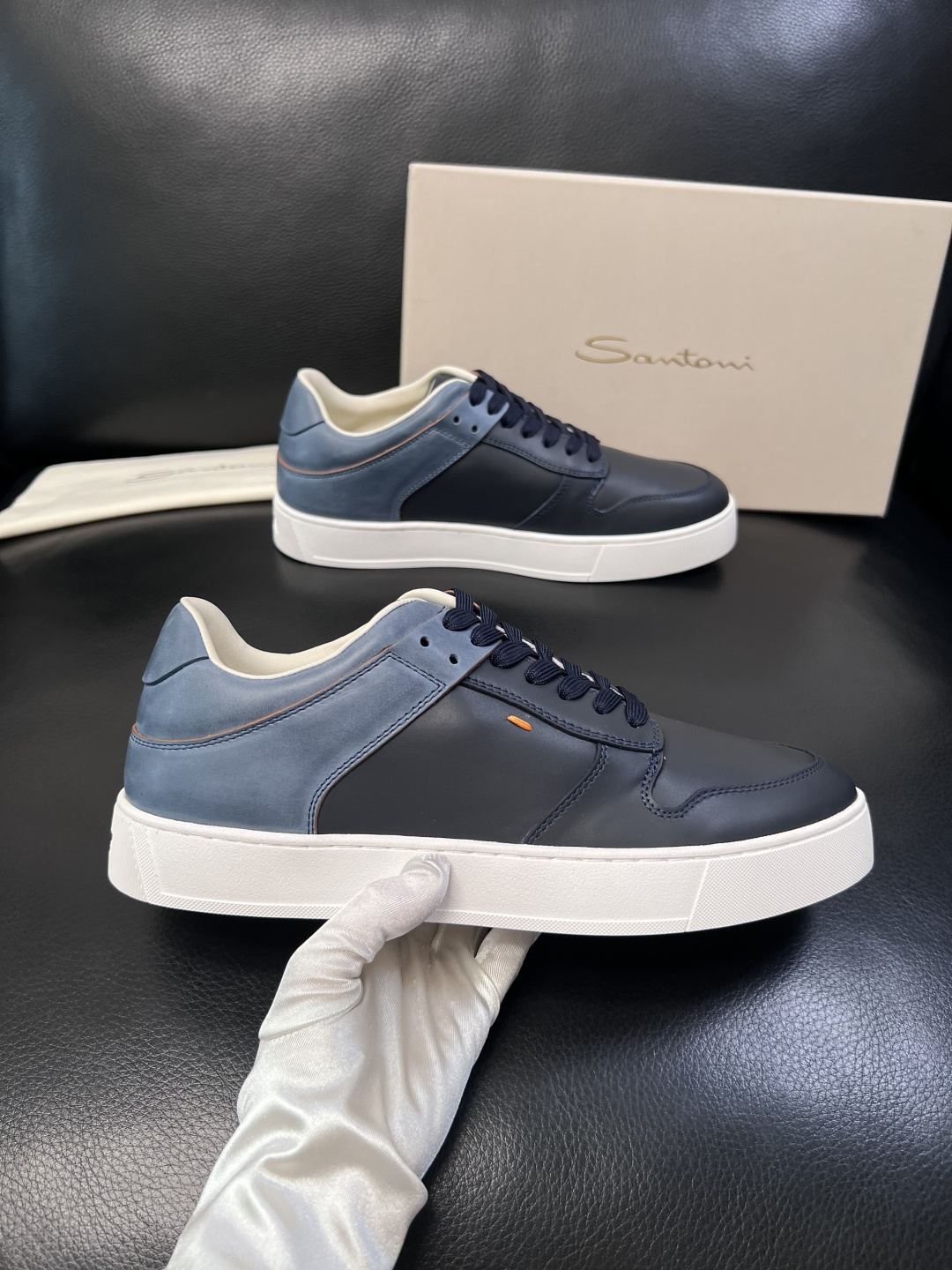 ⚠️只换码不退⚠️    Santoni  高品质  圣东尼   顶级工艺品  专柜新品同步，鞋面意大利