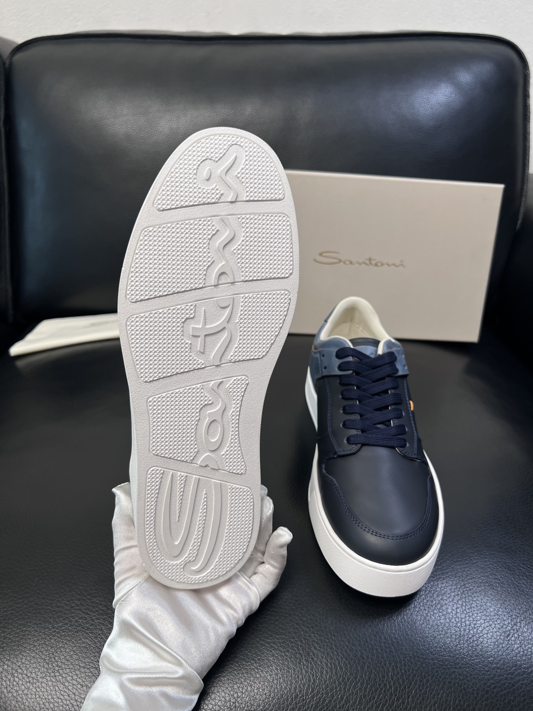 ⚠️只换码不退⚠️    Santoni  高品质  圣东尼   顶级工艺品  专柜新品同步，鞋面意大利