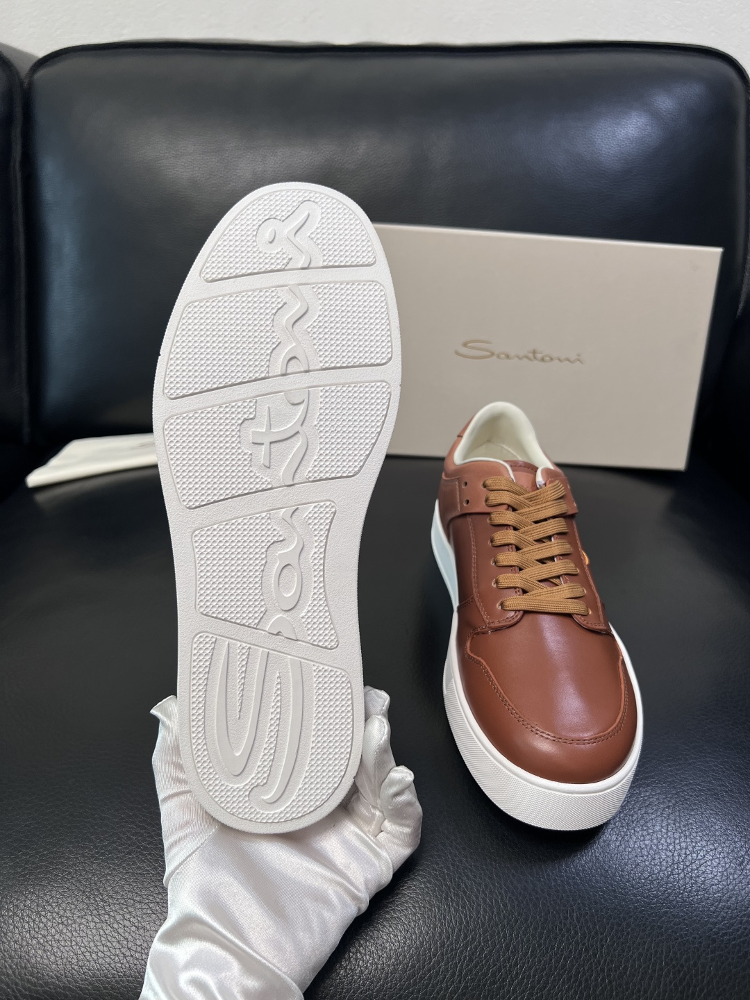 ⚠️只换码不退⚠️    Santoni  高品质  圣东尼   顶级工艺品  专柜新品同步，鞋面意大利