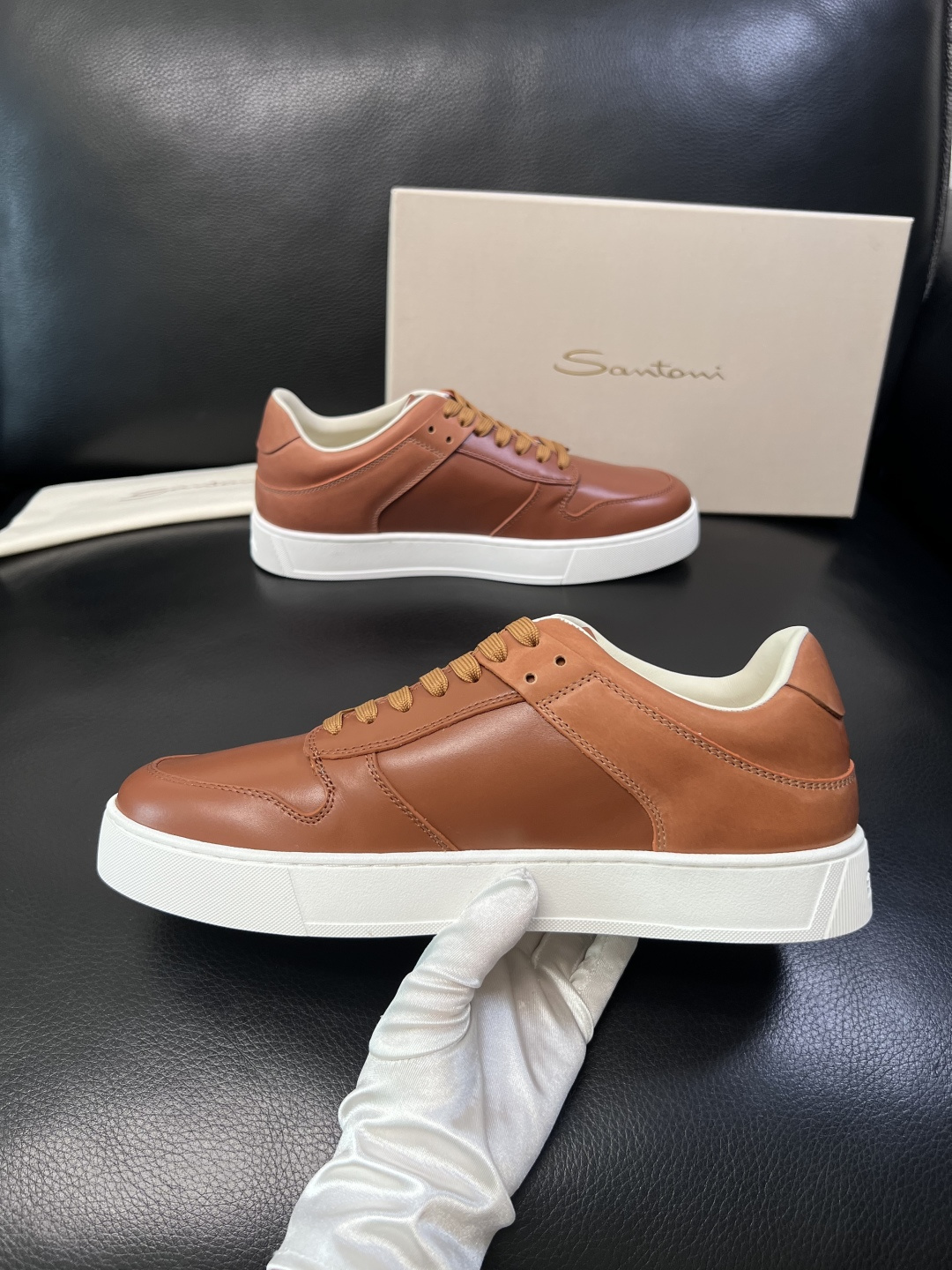 ⚠️只换码不退⚠️    Santoni  高品质  圣东尼   顶级工艺品  专柜新品同步，鞋面意大利