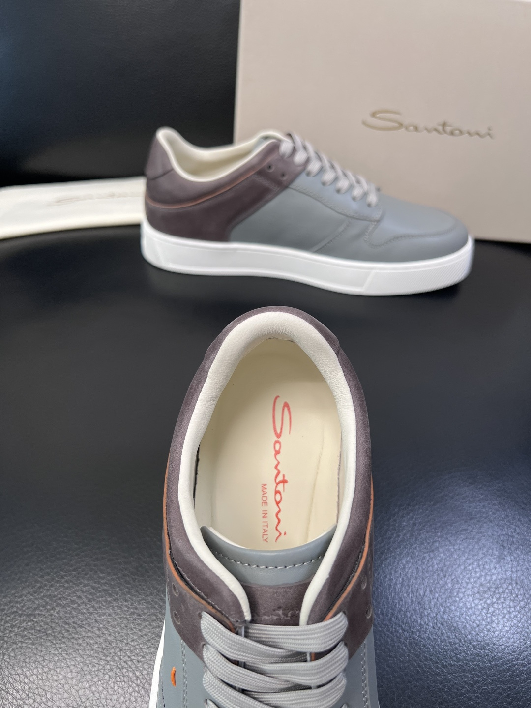 ⚠️只换码不退⚠️    Santoni  高品质  圣东尼   顶级工艺品  专柜新品同步，鞋面意大利
