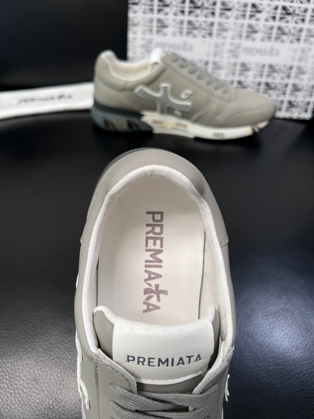 ⚠️只换码不退⚠️   PREMIATA 高品质   顶级工艺品  普瑞米亚达 小牛皮低帮运动鞋本款运动