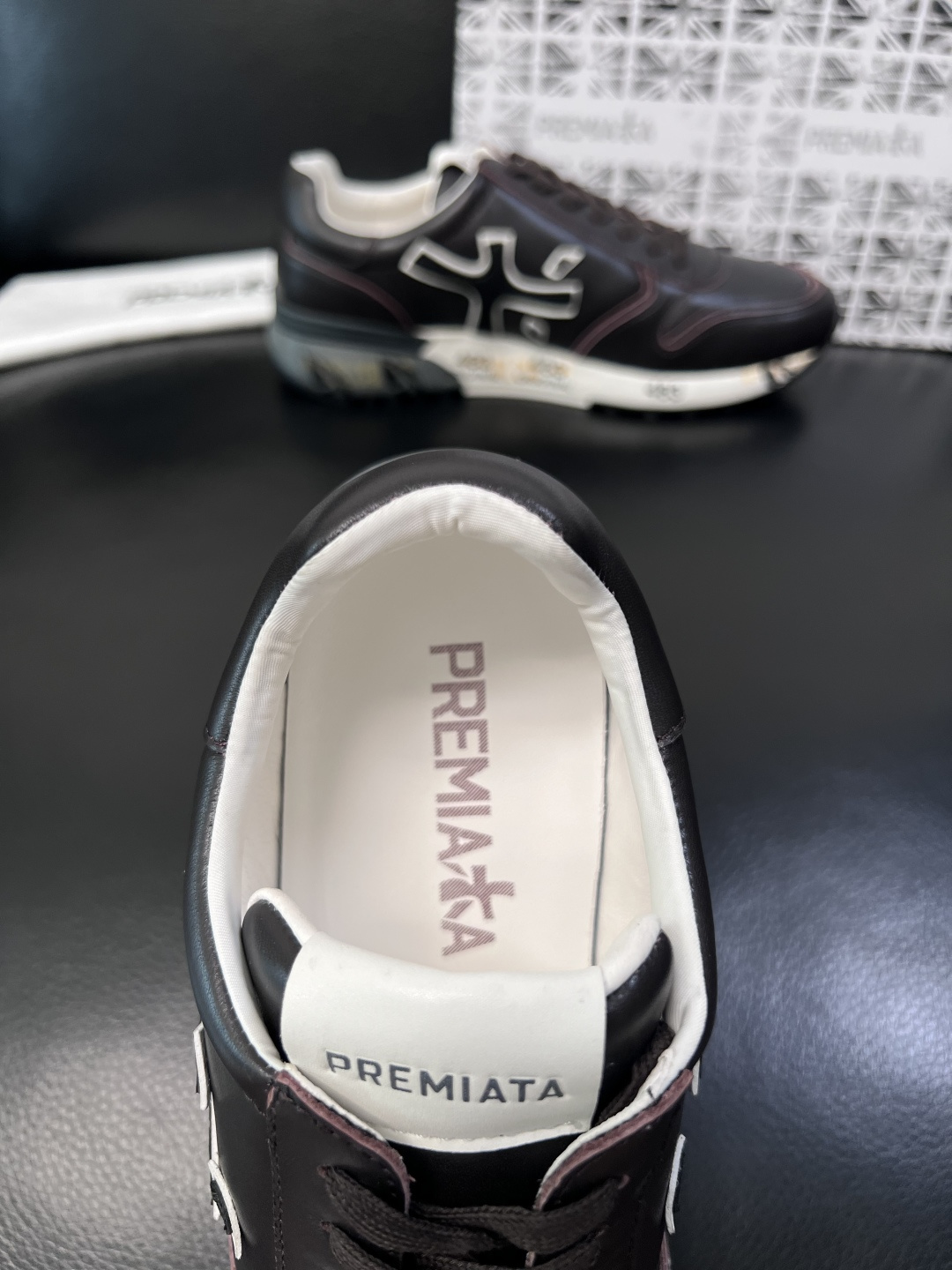 ⚠️只换码不退⚠️   PREMIATA 高品质   顶级工艺品  普瑞米亚达 小牛皮低帮运动鞋本款运动