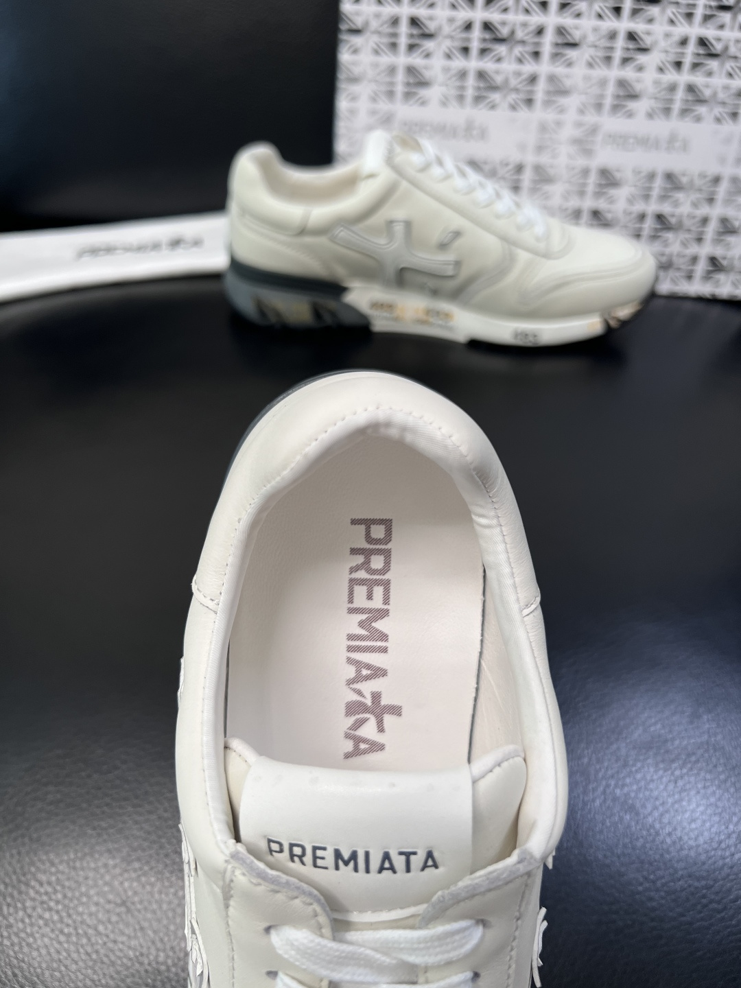 ⚠️只换码不退⚠️   PREMIATA 高品质   顶级工艺品  普瑞米亚达 小牛皮低帮运动鞋本款运动