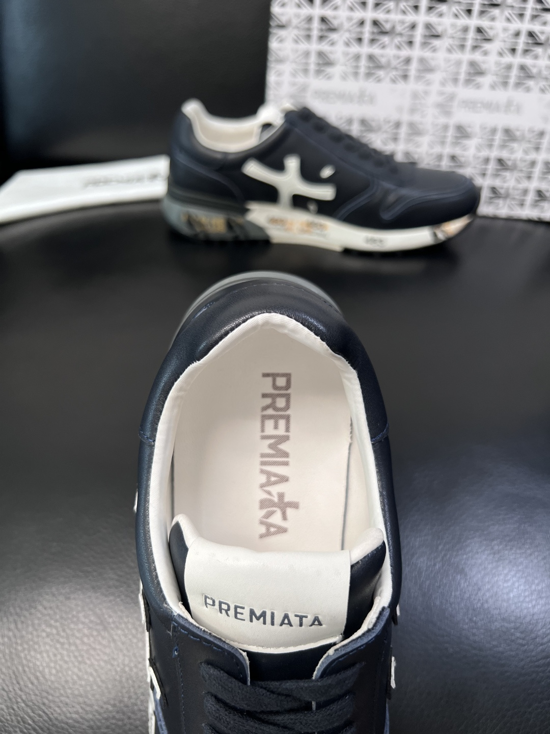 ⚠️只换码不退⚠️   PREMIATA 高品质   顶级工艺品  普瑞米亚达 小牛皮低帮运动鞋本款运动