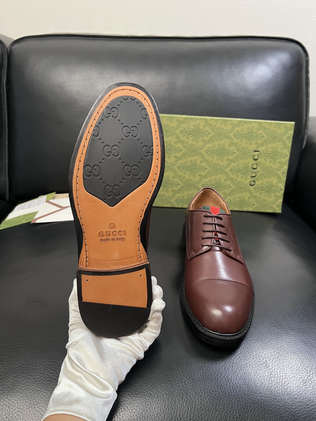 Gucci  高品质  顶级工艺品  古奇  皮鞋系列专柜同步 原厂配置，意大利进口原版牛皮，进口水染牛