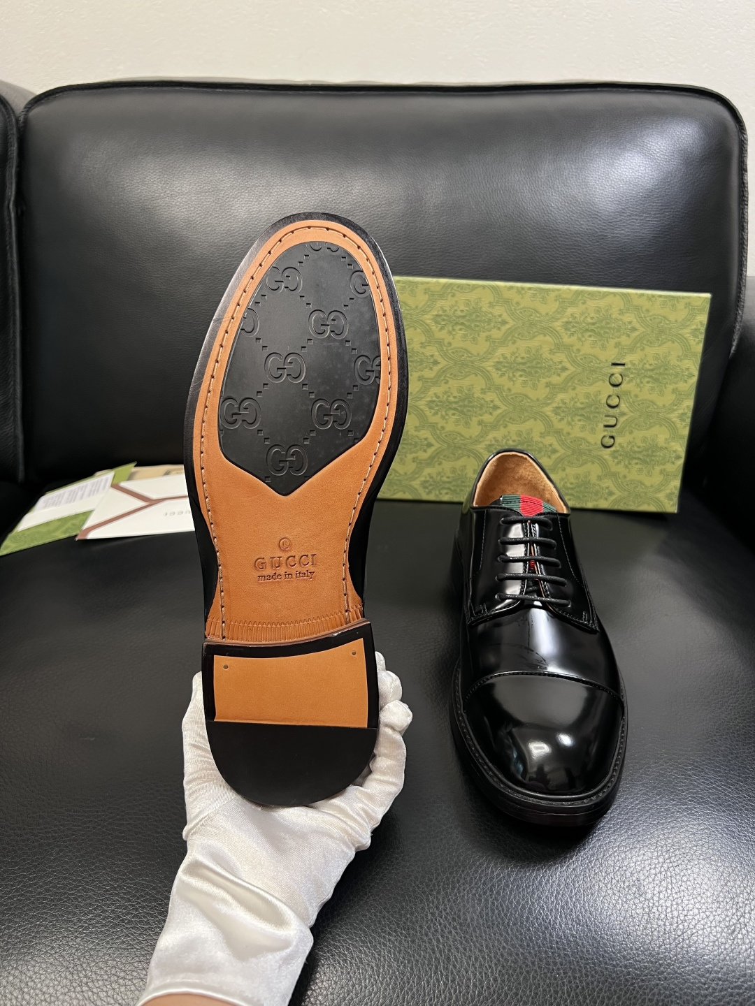 Gucci  高品质  顶级工艺品  古奇  皮鞋系列专柜同步 原厂配置，意大利进口原版牛皮，进口水染牛