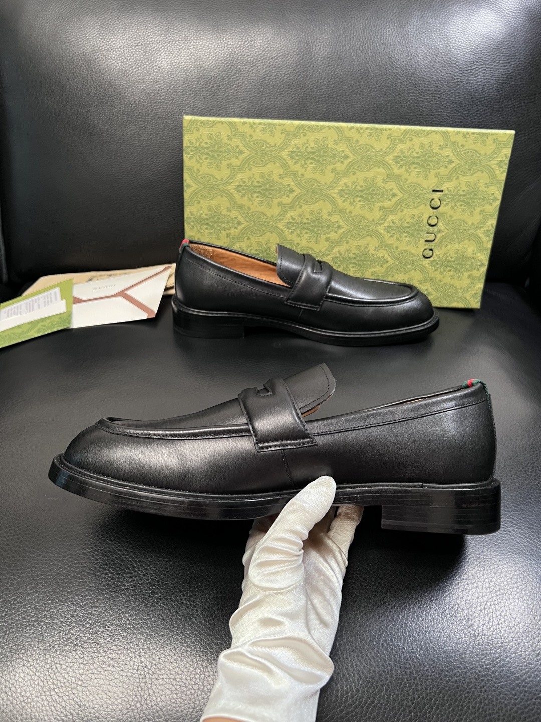 Gucci  高品质  顶级工艺品  古奇  皮鞋系列专柜同步 原厂配置，意大利进口原版牛皮，进口水染牛