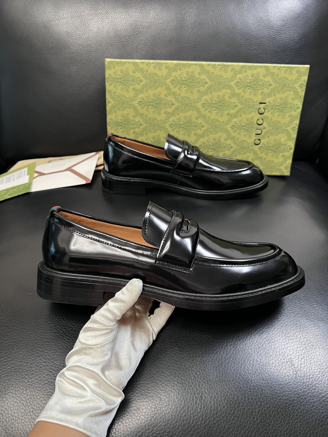 Gucci  高品质  顶级工艺品  古奇  皮鞋系列专柜同步 原厂配置，意大利进口原版牛皮，进口水染牛