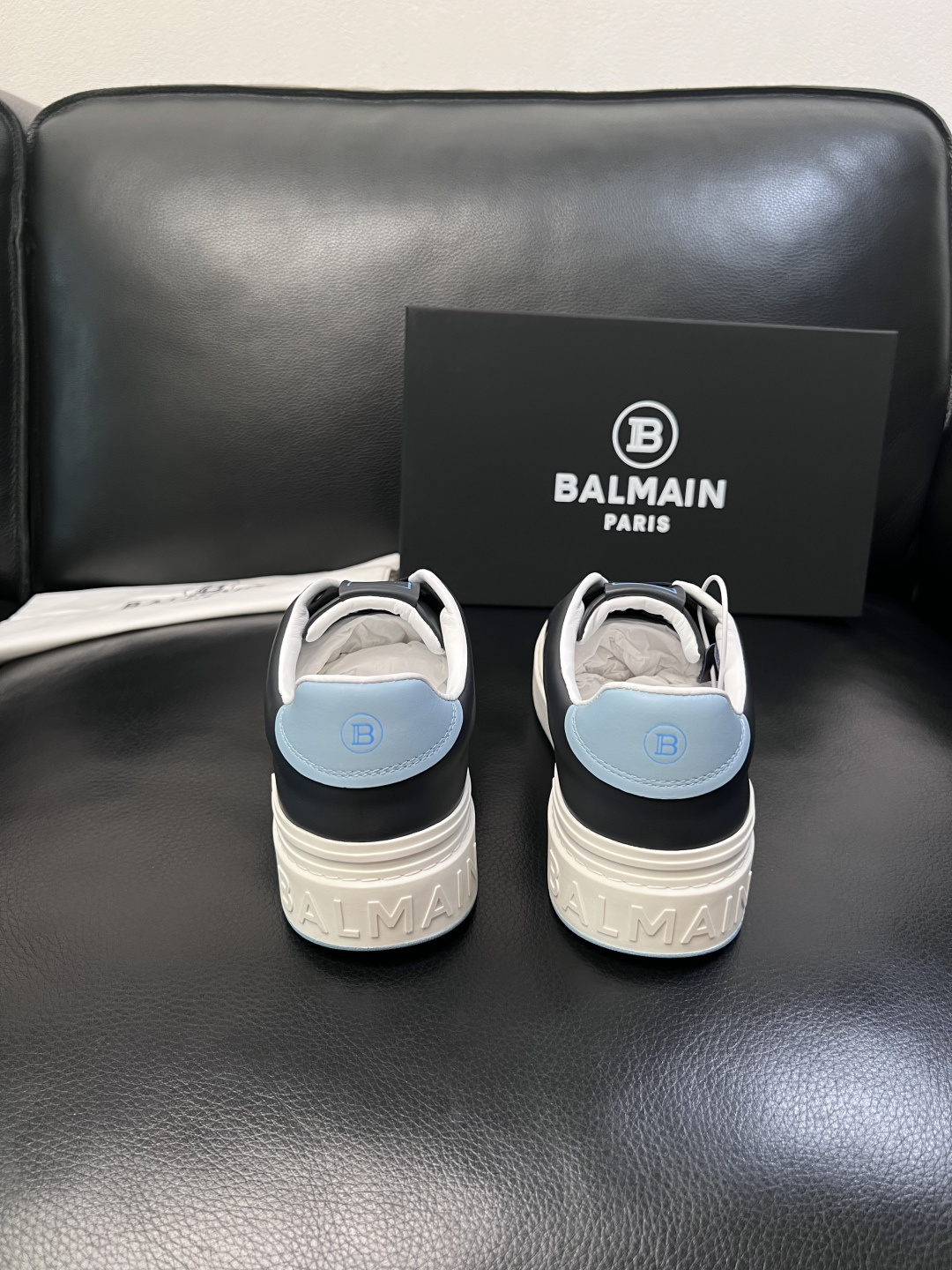 ⚠️只换码不退⚠️    BALMAIN  高品质  巴尔曼  顶级工艺品  专柜新品同步，鞋面意大利进