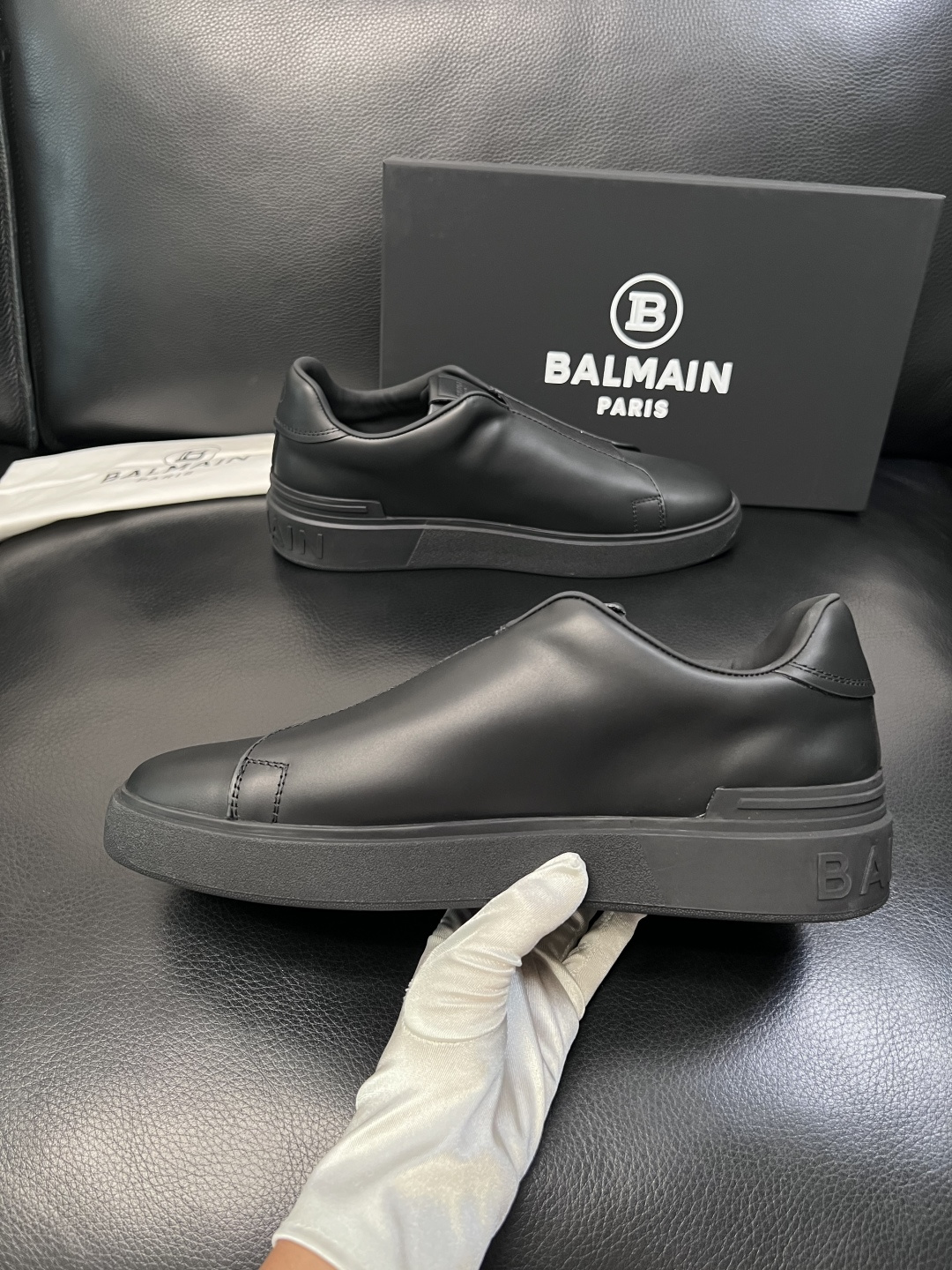 ⚠️只换码不退⚠️    BALMAIN  高品质  巴尔曼  顶级工艺品  专柜新品同步，鞋面意大利进