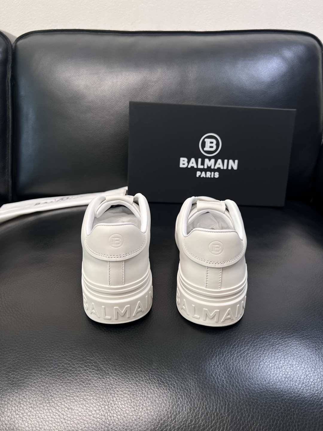 ⚠️只换码不退⚠️    BALMAIN  高品质  巴尔曼  顶级工艺品  专柜新品同步，鞋面意大利进