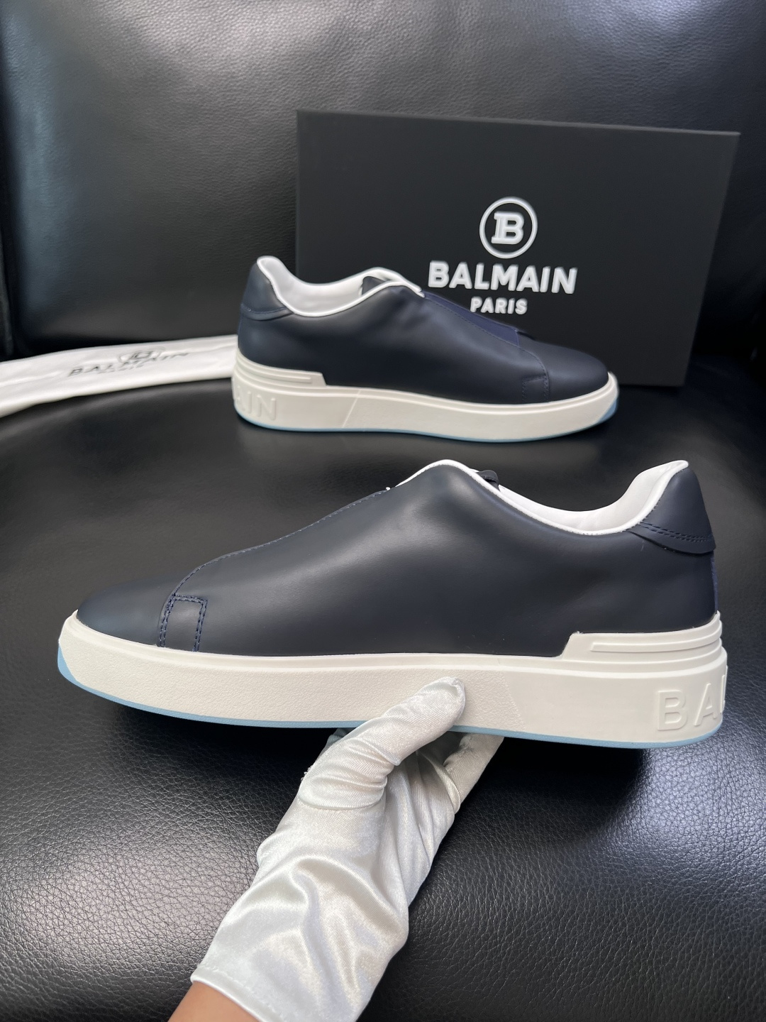 ⚠️只换码不退⚠️    BALMAIN  高品质  巴尔曼  顶级工艺品  专柜新品同步，鞋面意大利进