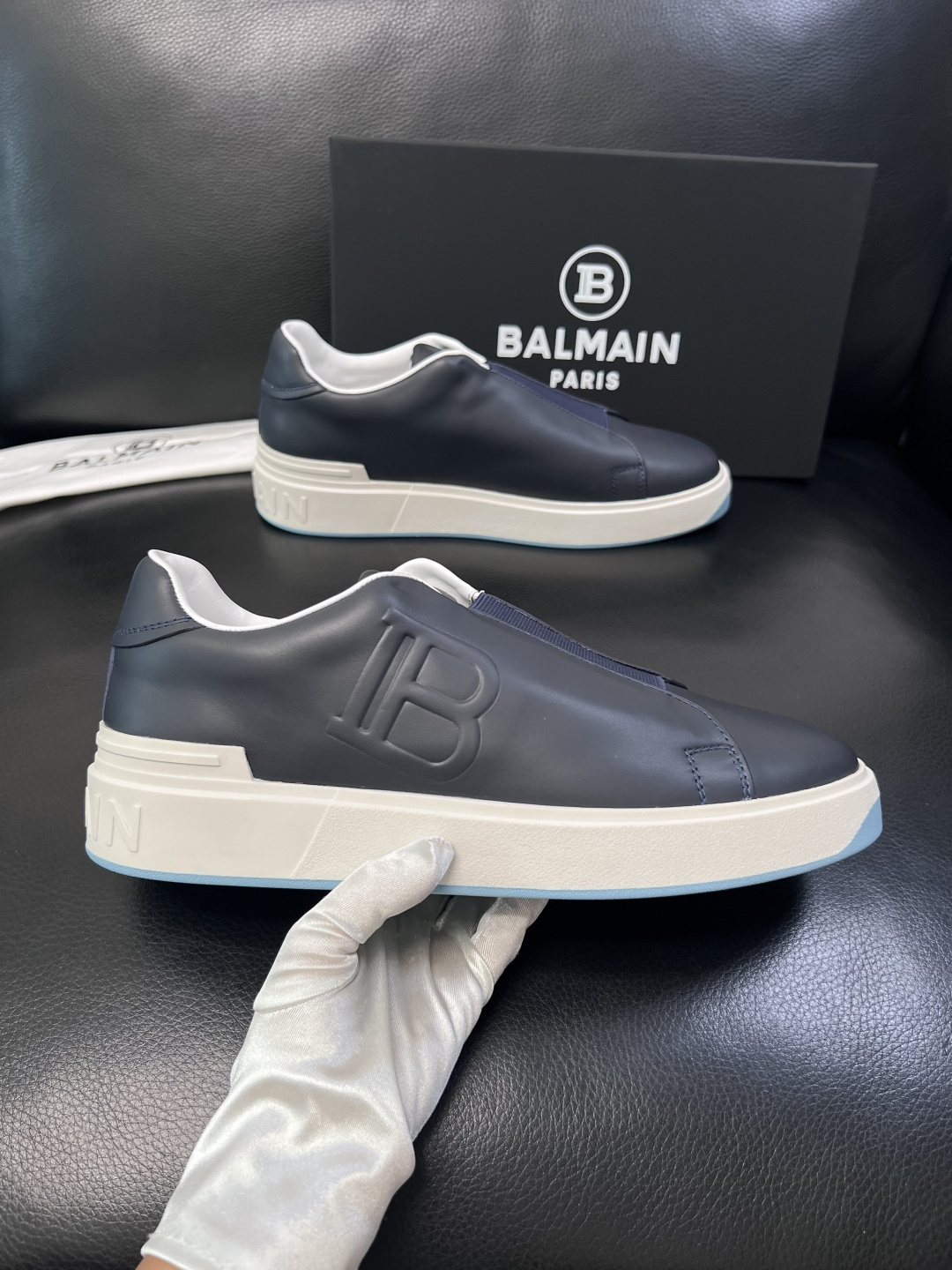 ⚠️只换码不退⚠️    BALMAIN  高品质  巴尔曼  顶级工艺品  专柜新品同步，鞋面意大利进
