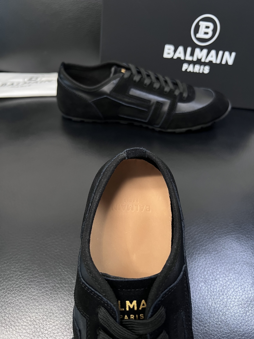 ⚠️只换码不退⚠️    BALMAIN  高品质  巴尔曼  顶级工艺品  专柜新品同步，鞋面意大利进