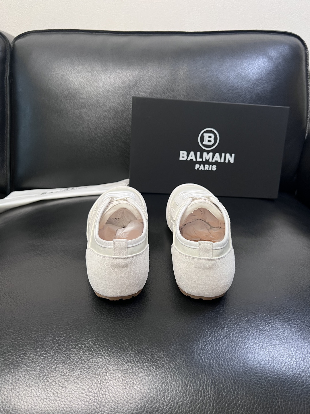 ⚠️只换码不退⚠️    BALMAIN  高品质  巴尔曼  顶级工艺品  专柜新品同步，鞋面意大利进