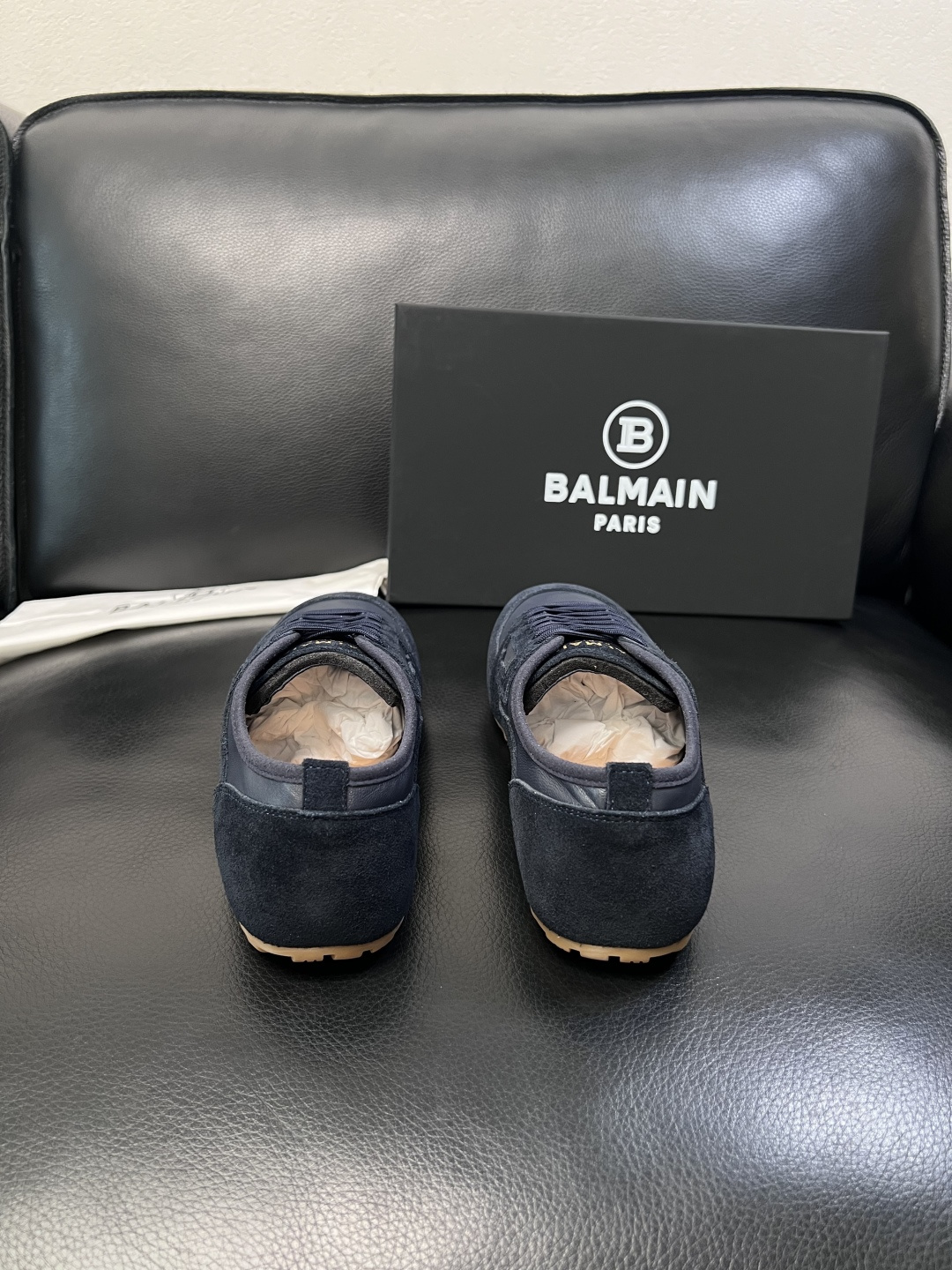 ⚠️只换码不退⚠️    BALMAIN  高品质  巴尔曼  顶级工艺品  专柜新品同步，鞋面意大利进