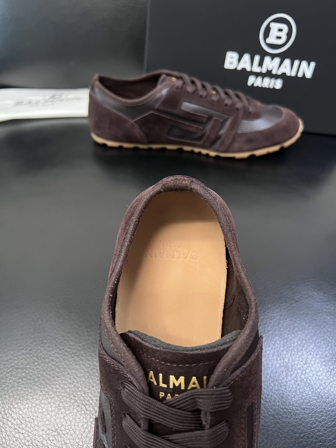 ⚠️只换码不退⚠️    BALMAIN  高品质  巴尔曼  顶级工艺品  专柜新品同步，鞋面意大利进