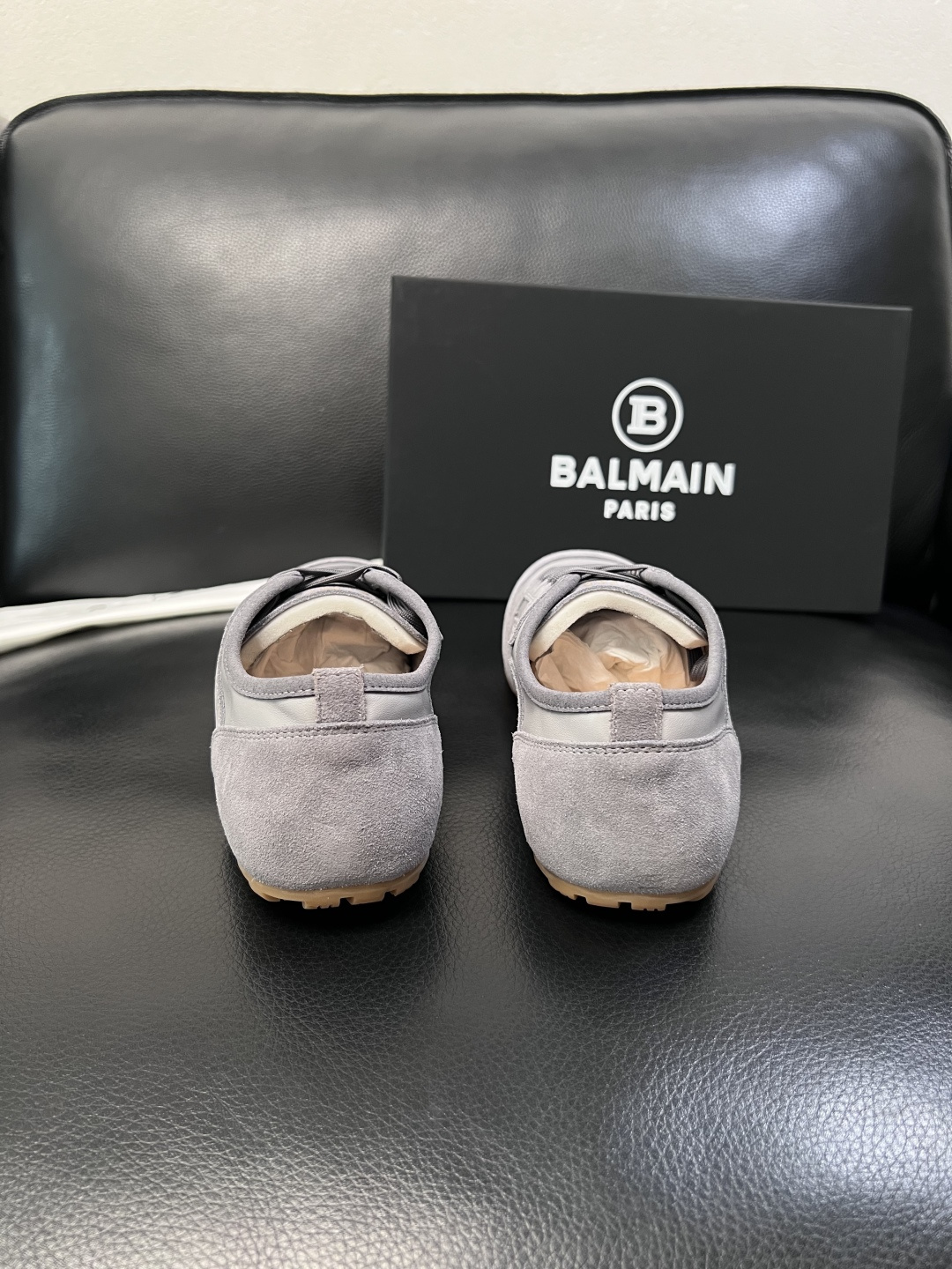 ⚠️只换码不退⚠️    BALMAIN  高品质  巴尔曼  顶级工艺品  专柜新品同步，鞋面意大利进