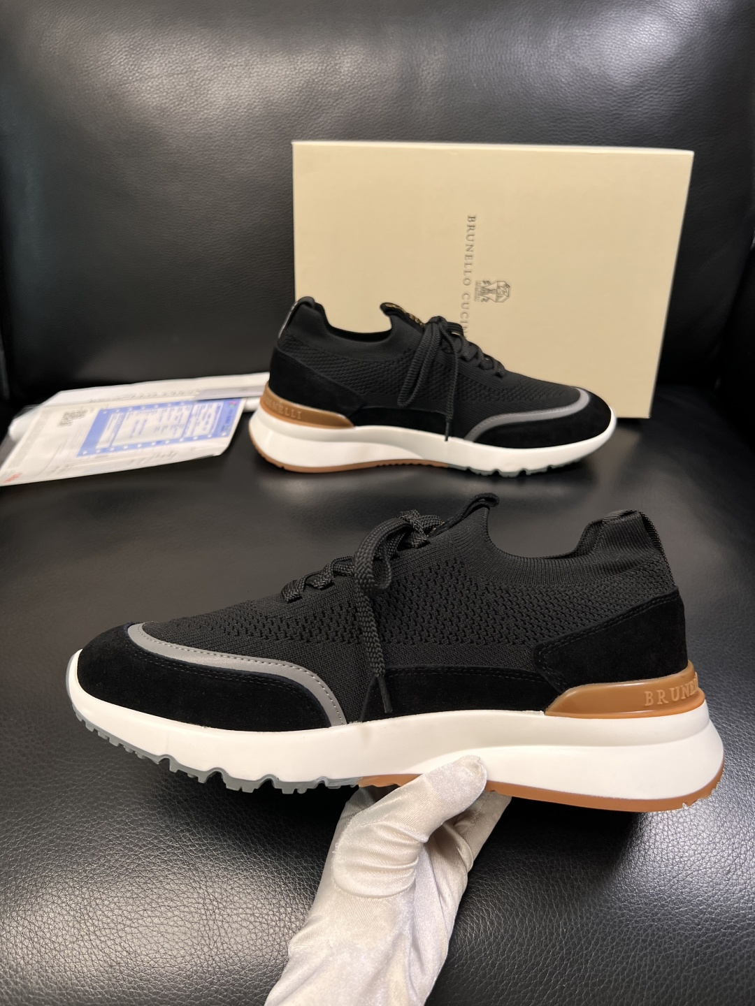 Brunello Cucinelli  高品质 顶级工艺品  BC  专柜同步原厂配置，意大利进口牛皮面