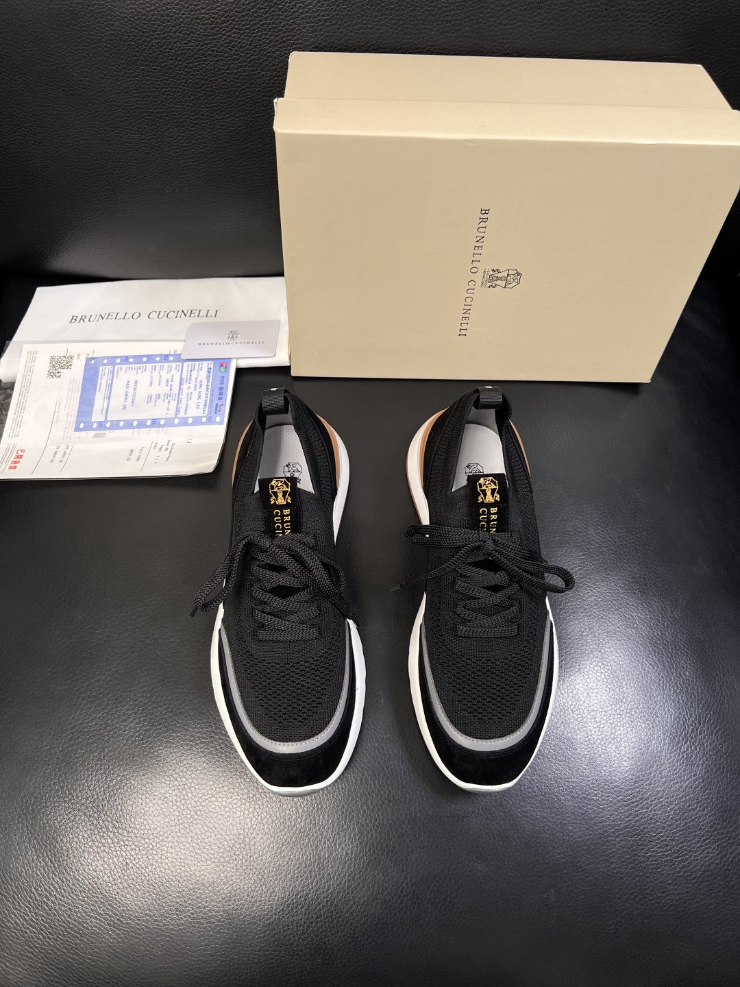 Brunello Cucinelli  高品质 顶级工艺品  BC  专柜同步原厂配置，意大利进口牛皮面