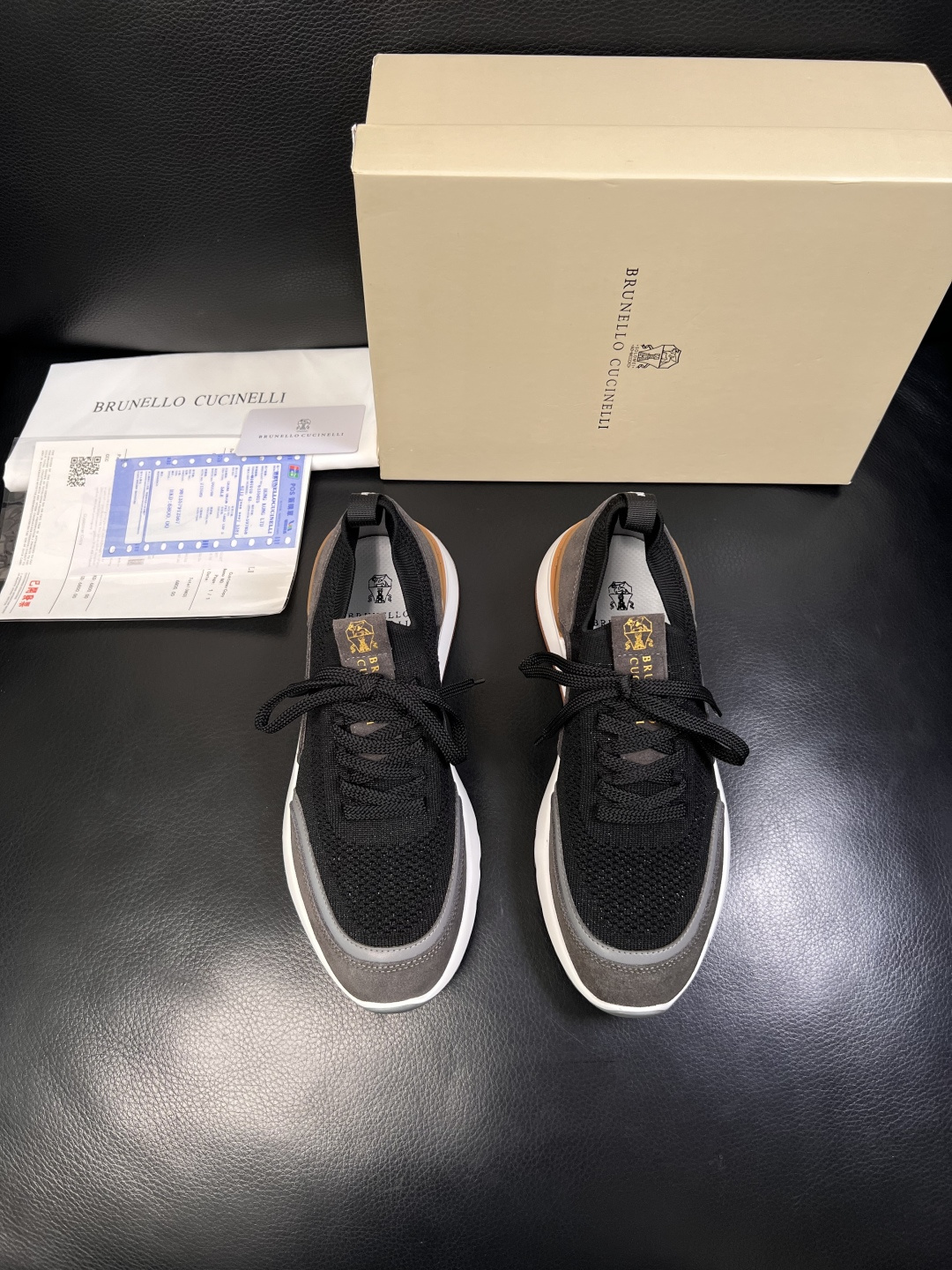 Brunello Cucinelli  高品质 顶级工艺品  BC  专柜同步原厂配置，意大利进口牛皮面