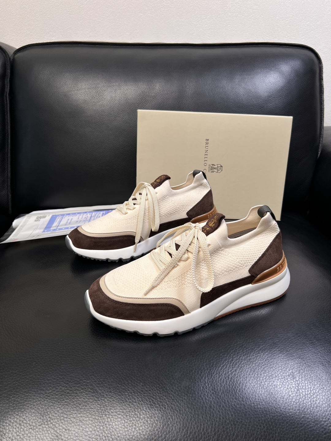 Brunello Cucinelli  高品质 顶级工艺品  BC  专柜同步原厂配置，意大利进口牛皮面