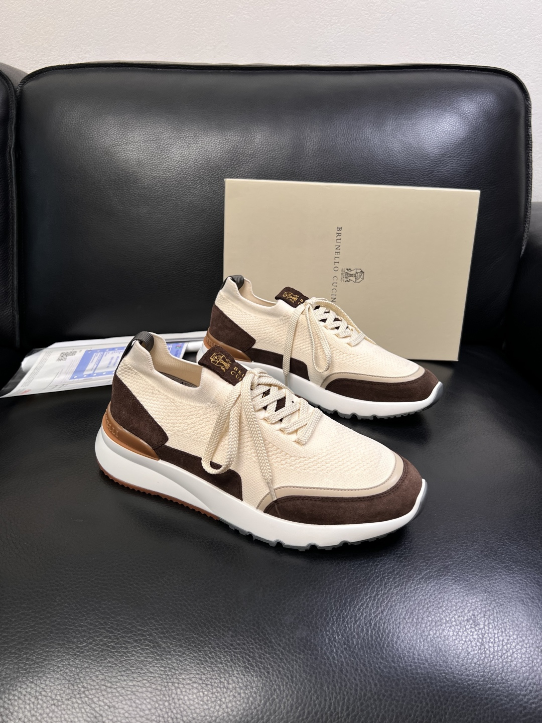 Brunello Cucinelli  高品质 顶级工艺品  BC  专柜同步原厂配置，意大利进口牛皮面