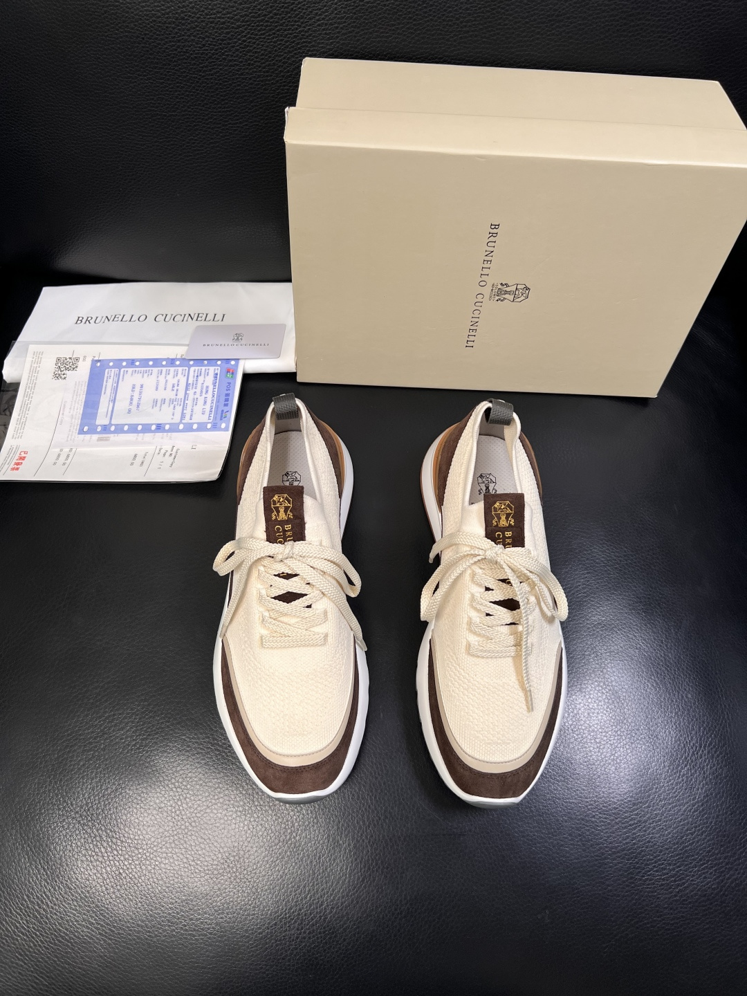 Brunello Cucinelli  高品质 顶级工艺品  BC  专柜同步原厂配置，意大利进口牛皮面